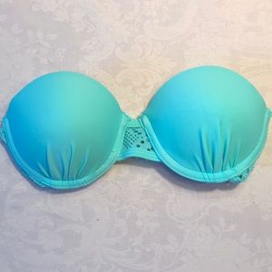 Breaking Waves Aqua Bikini Top
